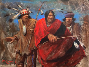 Paintng by Mike Larsen