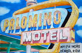 Palomino-Motel by Caryl Morgan