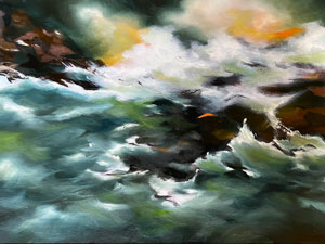Painting by Katherine Liontas-Warren