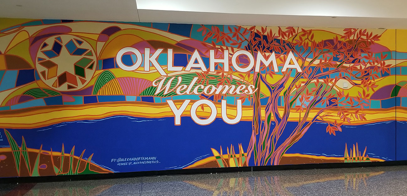 Oklahoma Welcomes You by 